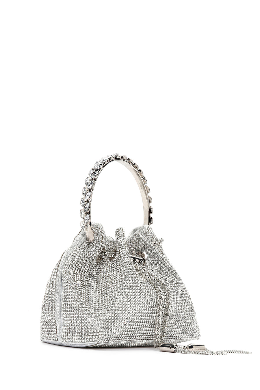 Women's Silver Stone Handbag