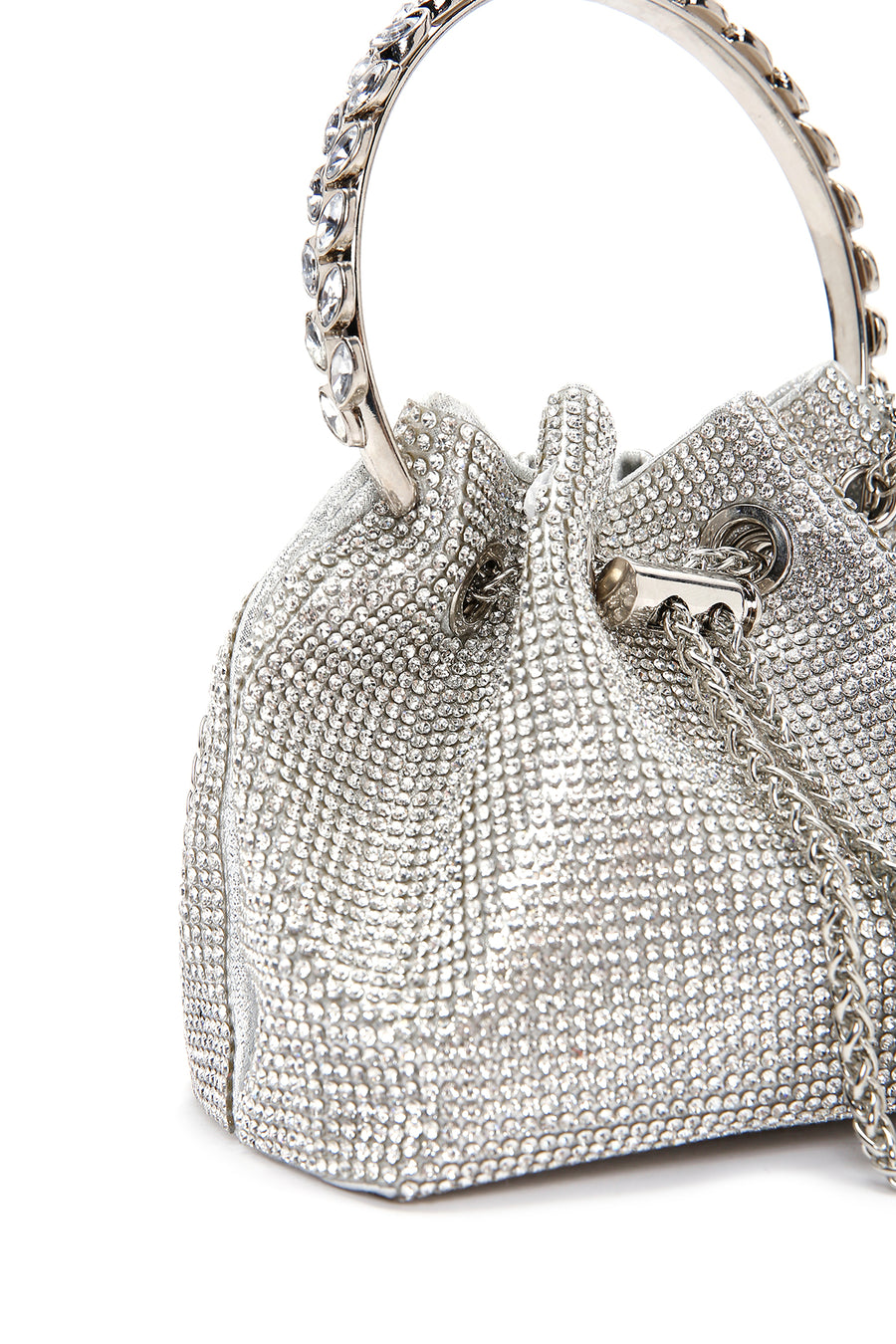 Women's Silver Stone Handbag