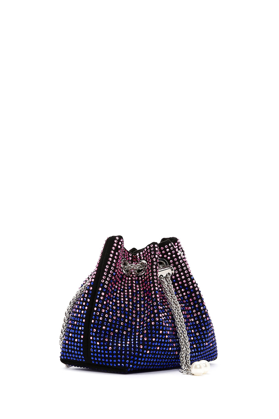 Women's Blue Stone Handbag