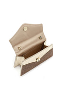 Women's Gold Fabric Clutch Bag | Derimod
