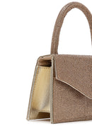Women's Gold Fabric Clutch Bag | Derimod
