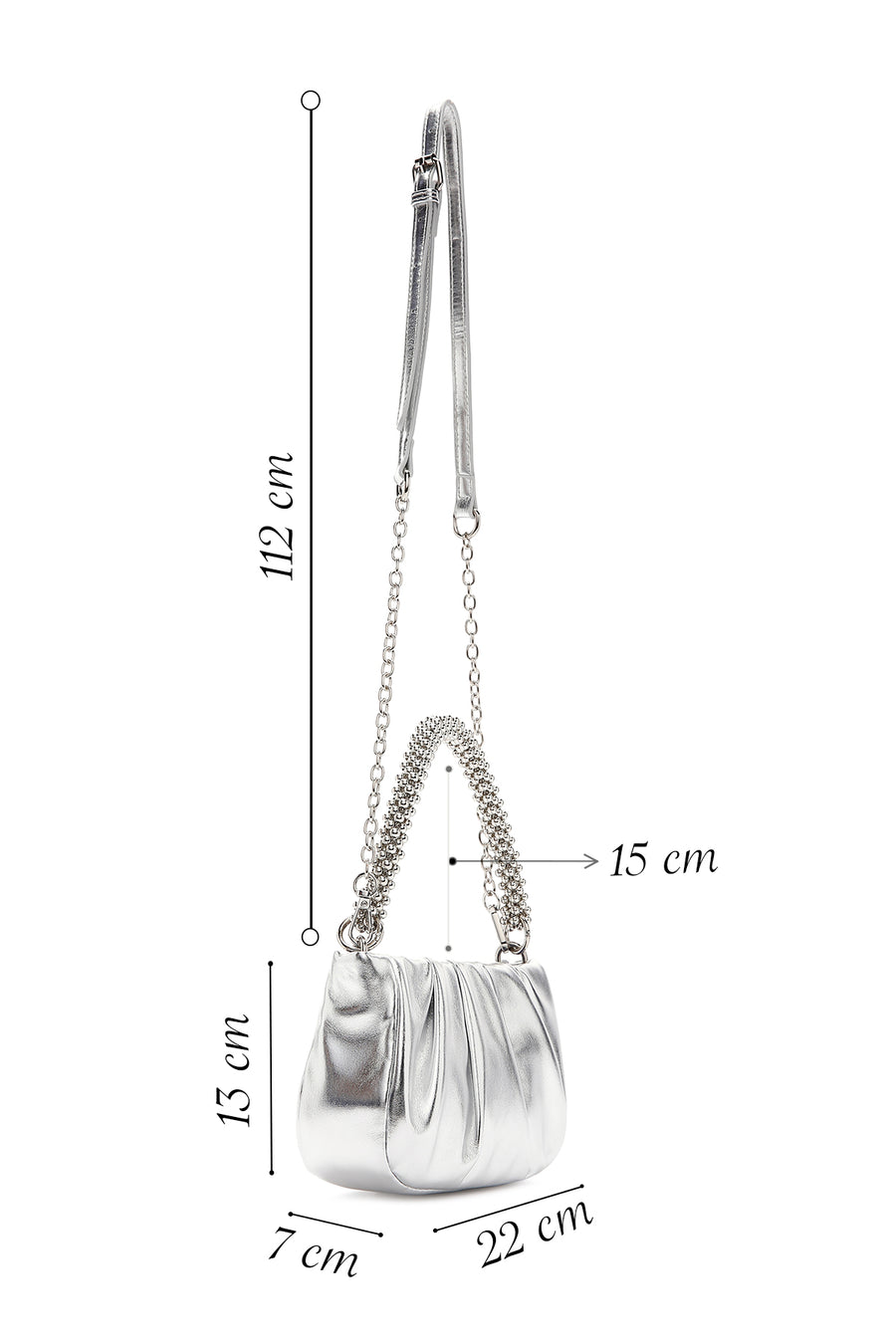 Women's Silver Handbag