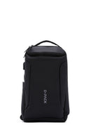 D-Pack Men's Black Technological Fabric Crossbody Bag | Derimod