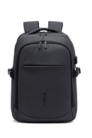 D-Pack Unisex Gri Teknolojik Kumaş Sırt Çantası | Derimod