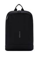 D-Pack Unisex Black Fabric Backpack | Derimod