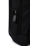 D-Pack Unisex Siyah Teknolojik Kumaş Hardcase Sırt Çantası | Derimod