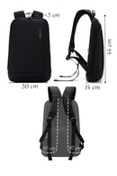 D-Pack Unisex Siyah Teknolojik Kumaş Hardcase Sırt Çantası | Derimod