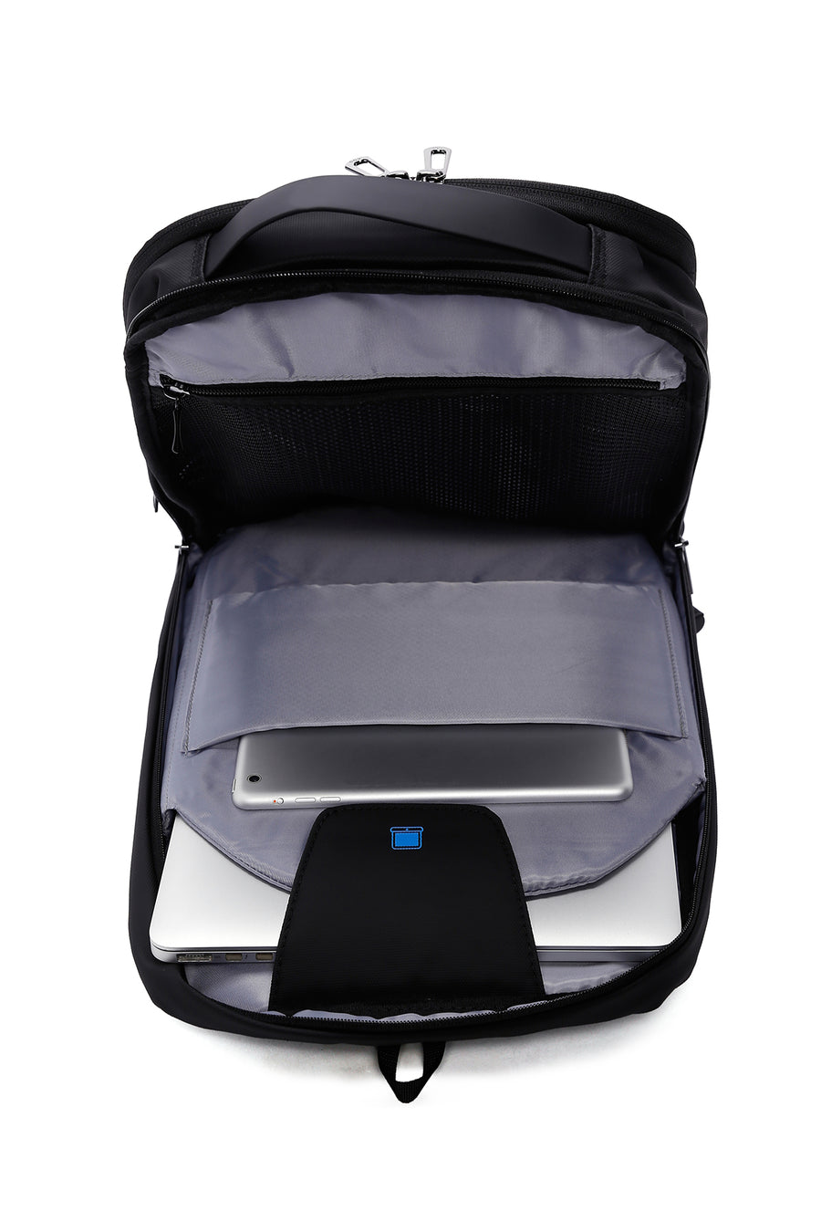 D-Pack Unisex Siyah Teknolojik Kumaş Hardcase Sırt Çantası
