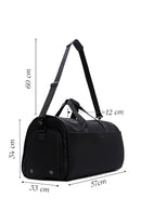 D-Pack Men's Black Travel Bag | Derimod