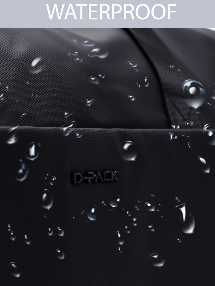 D-Pack Men's Black Travel Bag