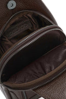 Men's Brown Leather Crossbody Bag | Derimod