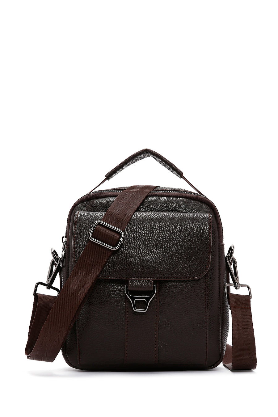 Men's Brown Crossbody Bag 23SBD3400FT | Derimod