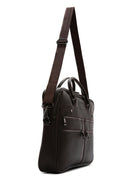 Men's Brown Briefcase | Derimod
