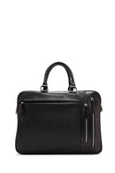 Men's Black Long Strap Briefcase | Derimod
