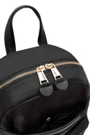 Women's Black Front Pocket Backpack | Derimod