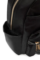 Women's Black Front Pocket Backpack | Derimod