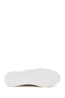 Women's Beige Leather Comfort Loafer | Derimod