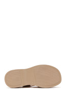 Women's Beige Thick Soled Sandals | Derimod