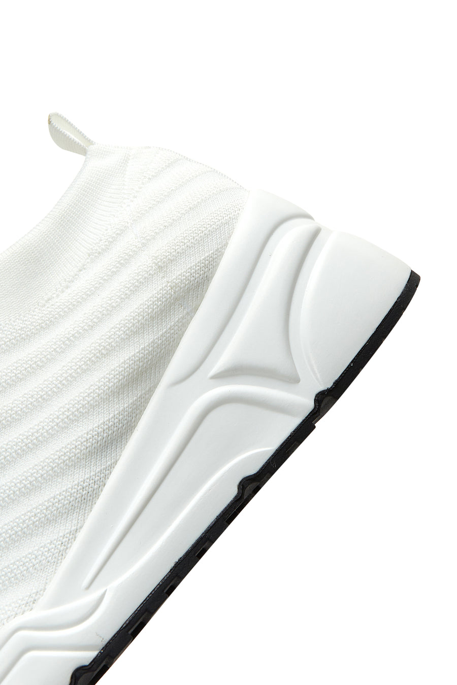 Kadın Beyaz Kalın Tabanlı Sneaker