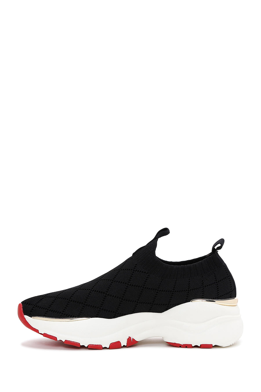 Kadın Siyah Kalın Tabanlı Sneaker