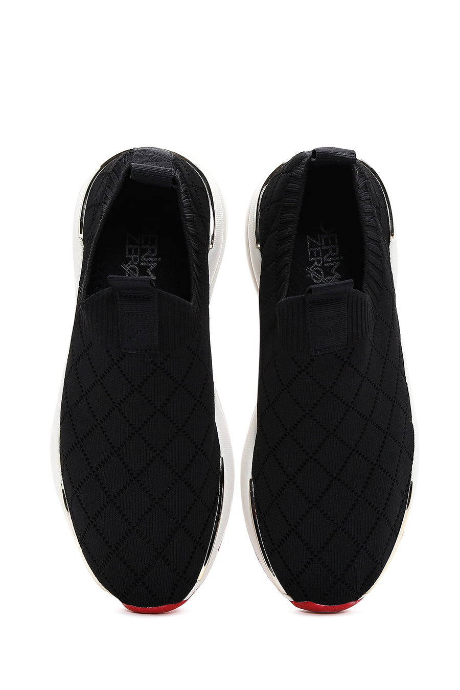 Kadın Siyah Kalın Tabanlı Sneaker