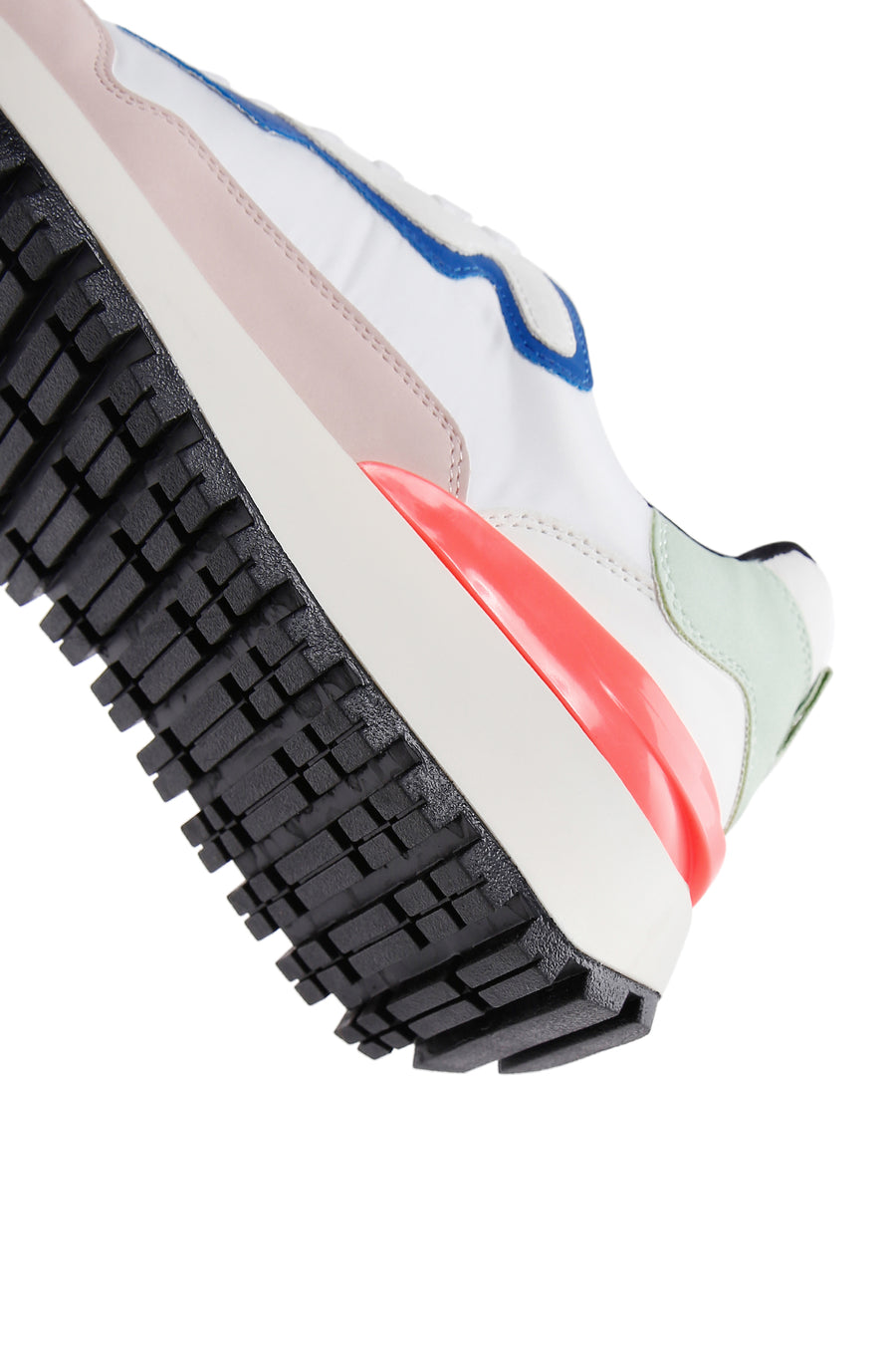 Kadın Beyaz Kalın Tabanlı Sneaker