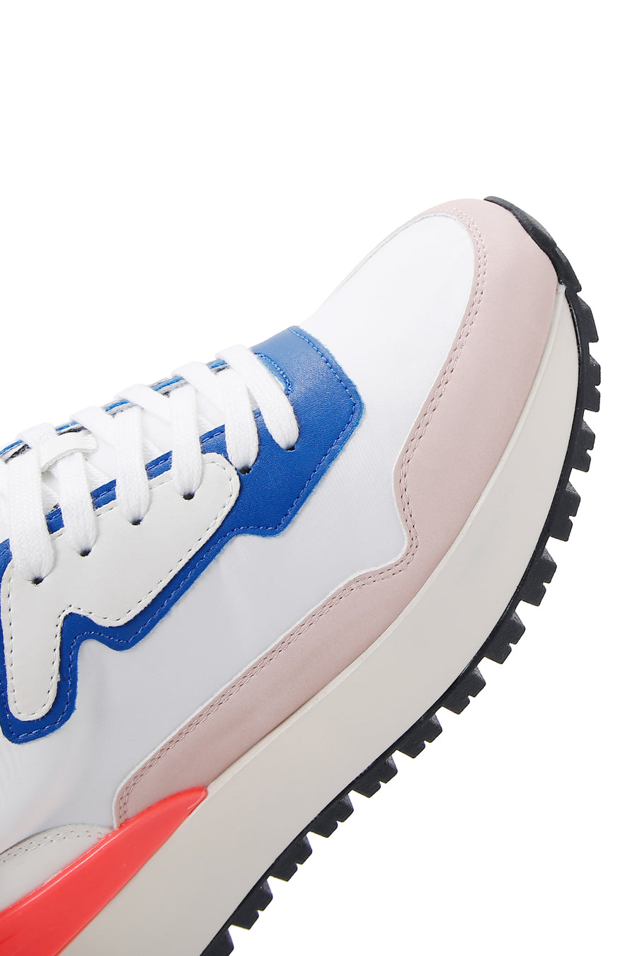 Kadın Beyaz Kalın Tabanlı Sneaker