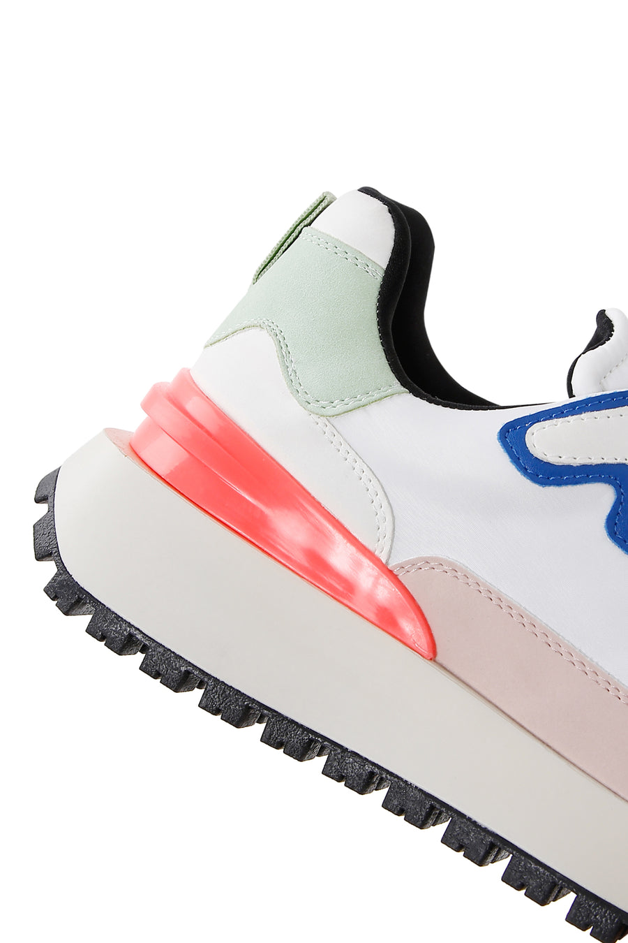 Kadın Beyaz Kalın Tabanlı Sneaker