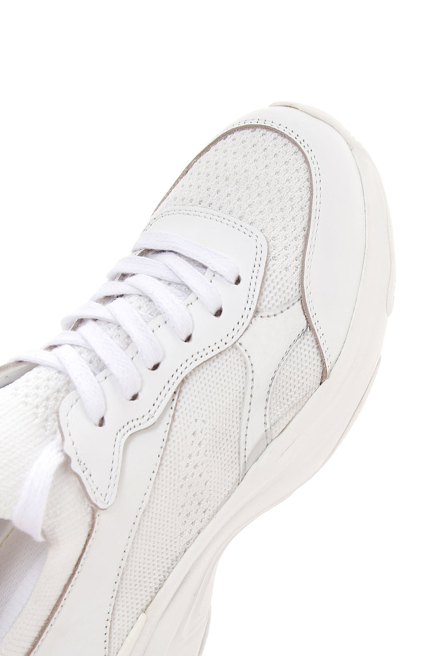 Kadın Beyaz Deri Sneaker