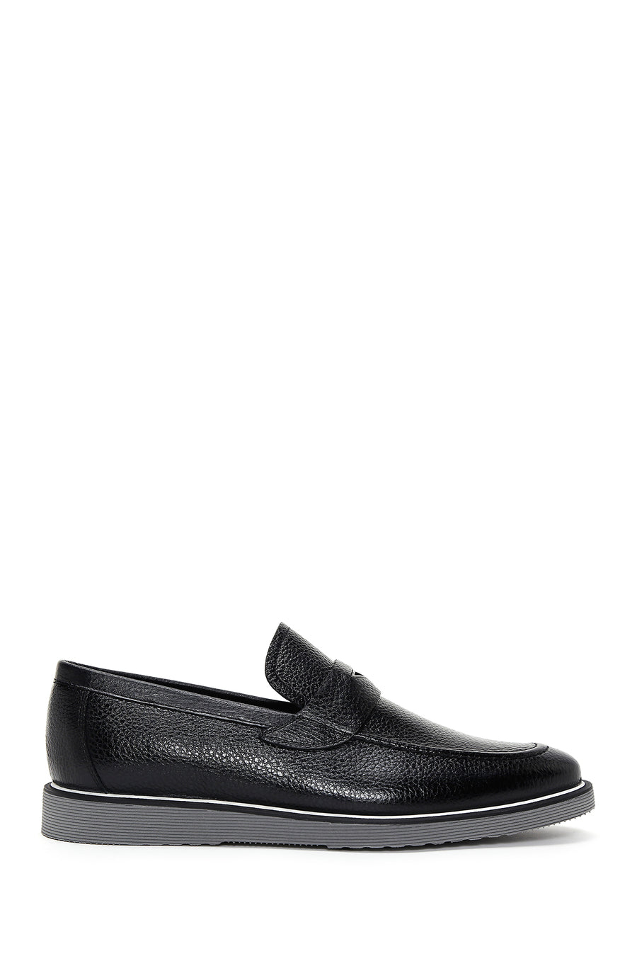 Erkek Siyah Deri Casual Loafer 23SFD6002FT | Derimod