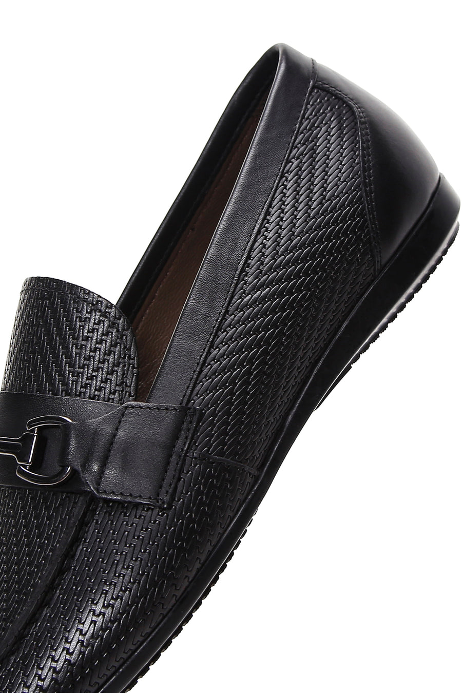 Men's Black Leather Classic Loafer