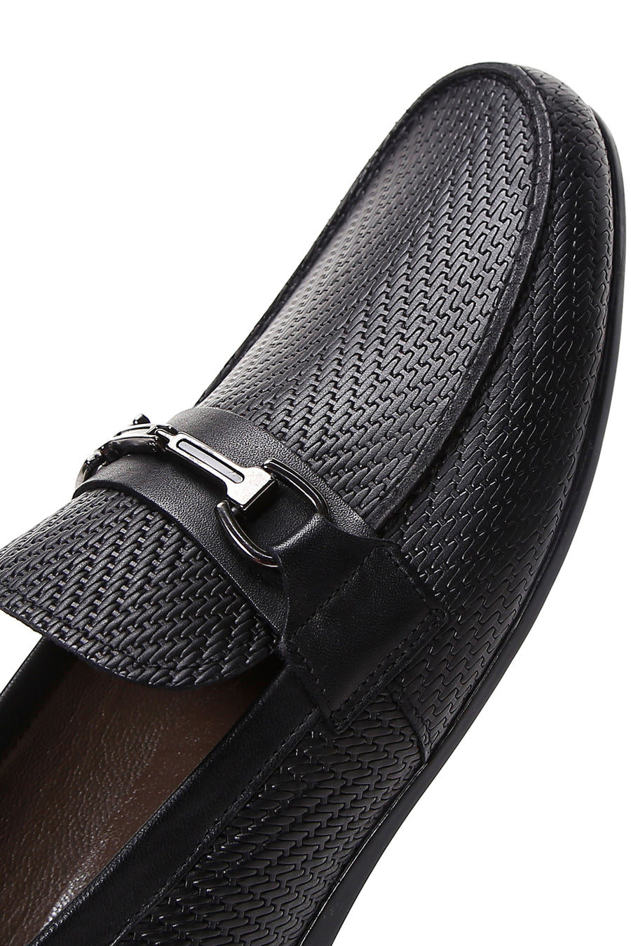 Men's Black Leather Classic Loafer