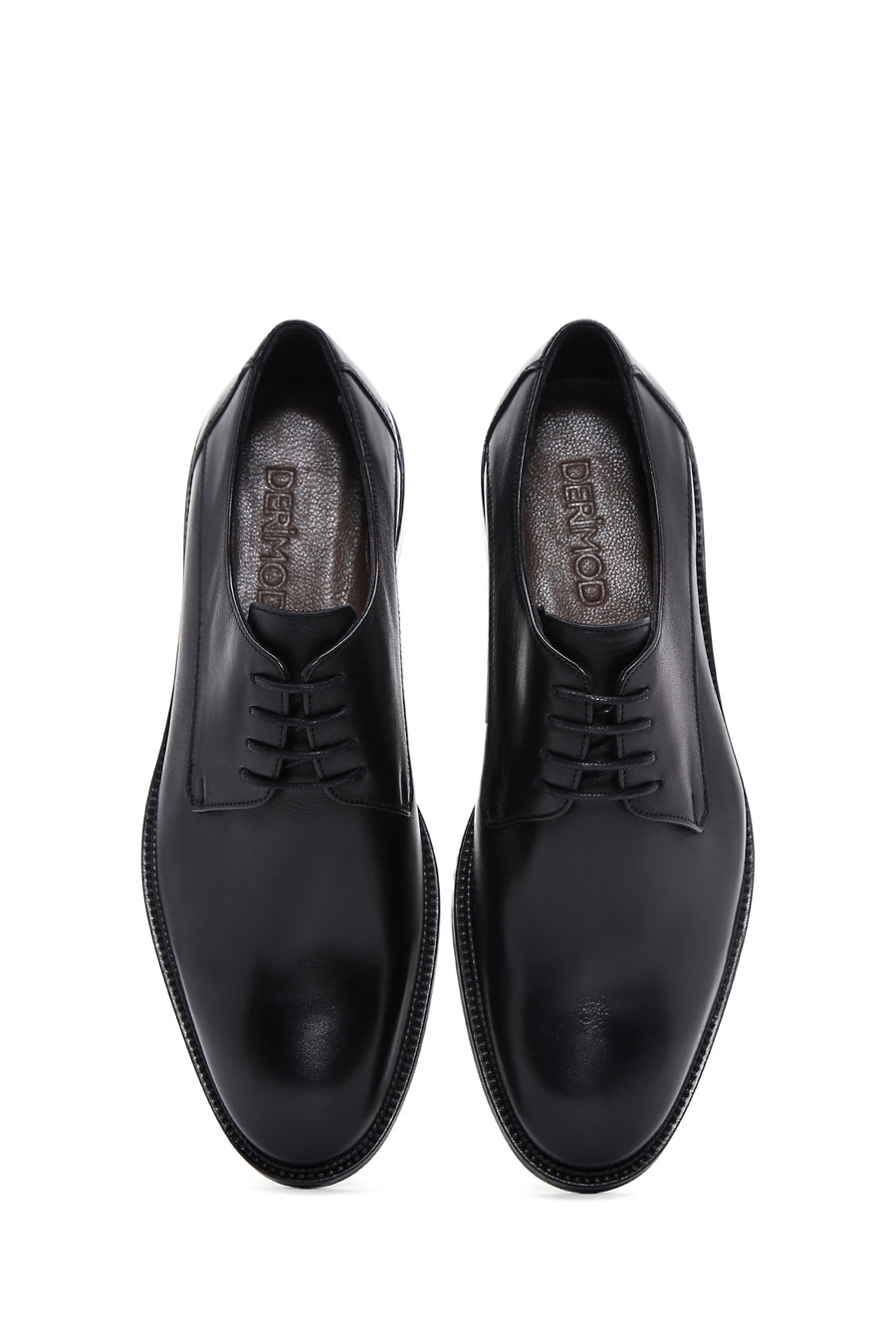 Men's Black Leather Classic Shoes