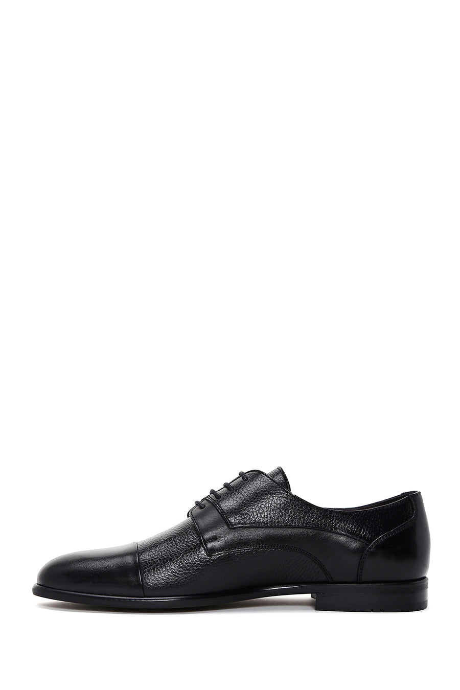 Men's Black Leather Classic Shoes