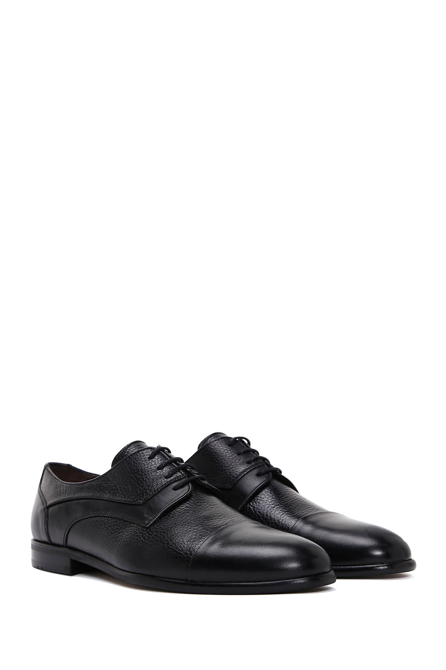 Men's Black Leather Classic Shoes