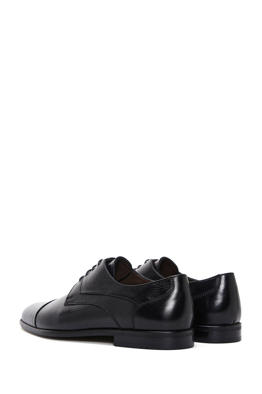 Men's Black Leather Classic Shoes