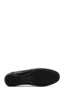 Erkek Siyah Rugan Deri Klasik Loafer | Derimod