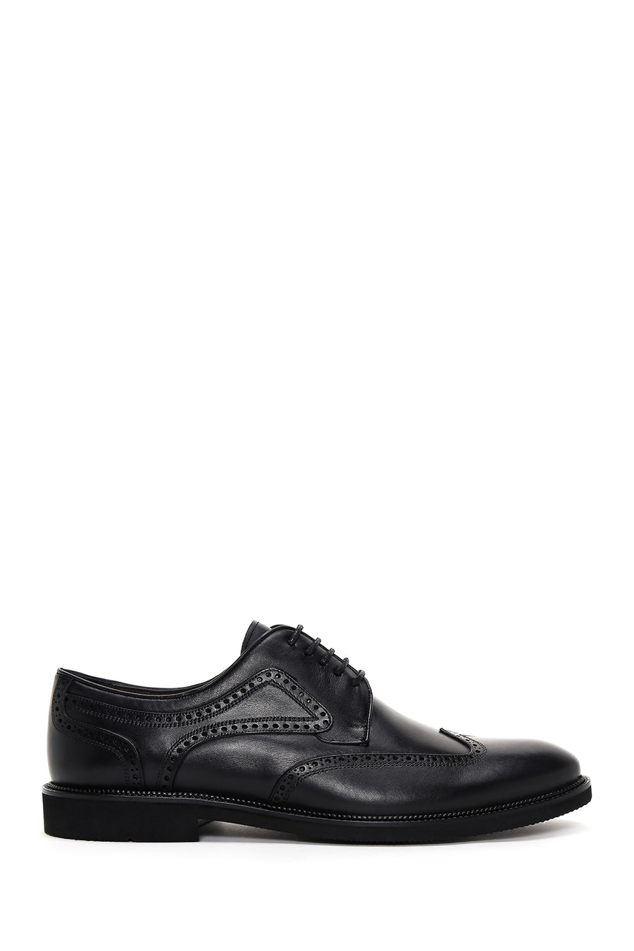Men's Black Leather Classic Shoes 23SFD603918 | Derimod
