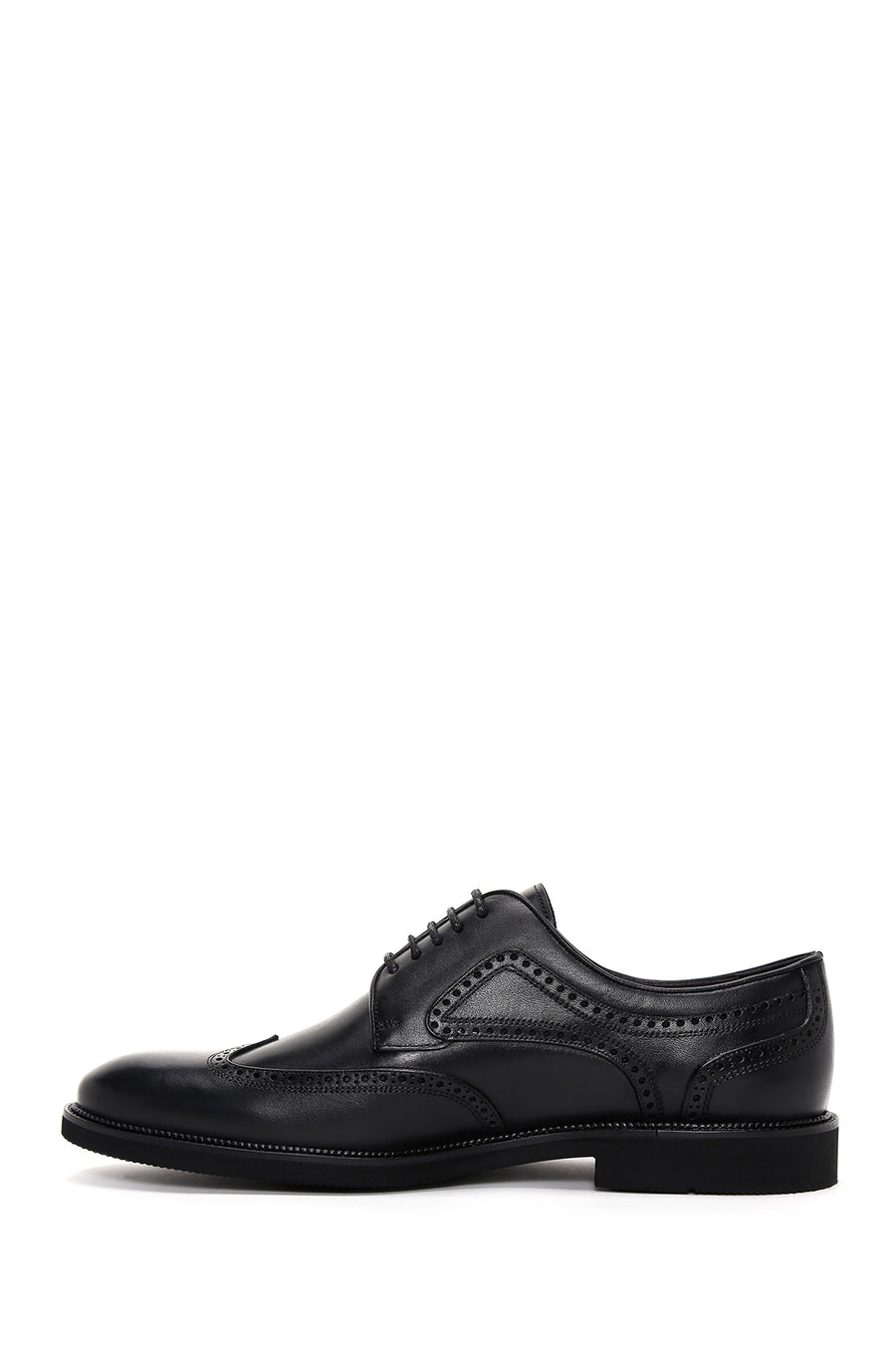 Men's Black Leather Classic Shoes