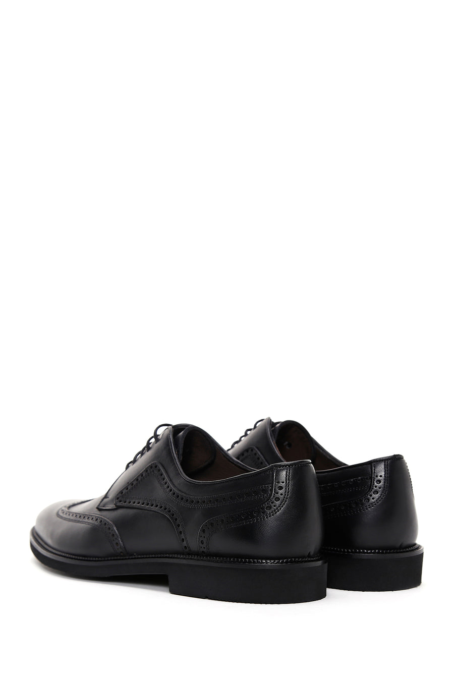 Men's Black Leather Classic Shoes