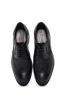 Men's Black Leather Classic Shoes | Derimod