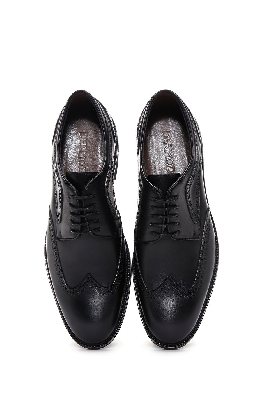 Men's Black Leather Classic Shoes
