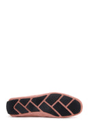 Men's Salmon Suede Leather Casual Loafer | Derimod