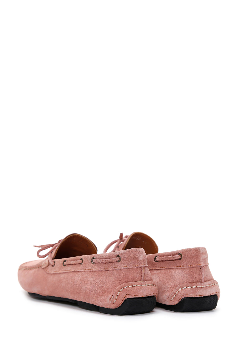 Men's Salmon Suede Leather Casual Loafer