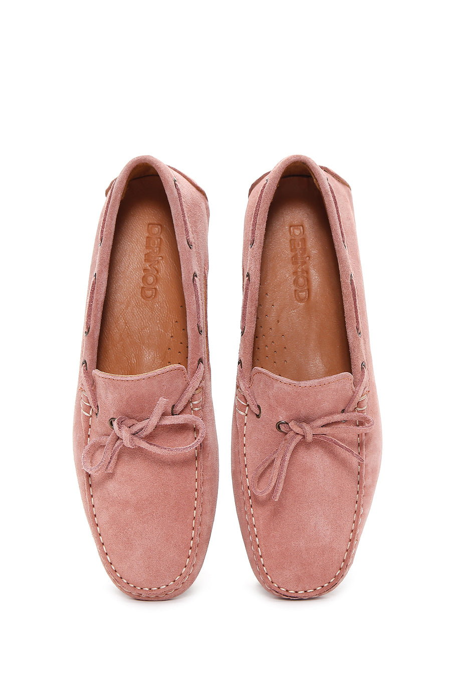 Men's Salmon Suede Leather Casual Loafer