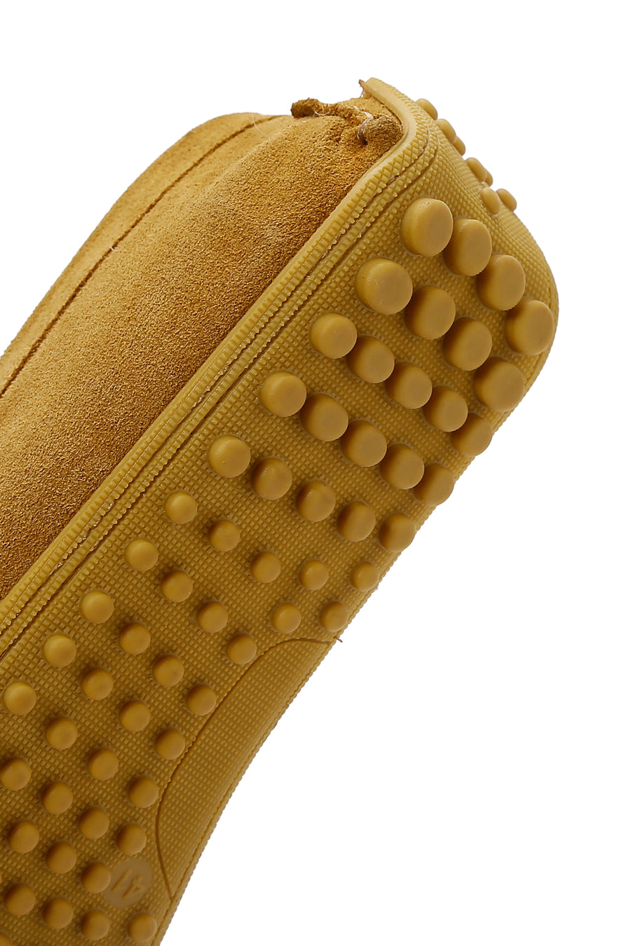 Men's Yellow Suede Leather Tasseled Daily Loafer