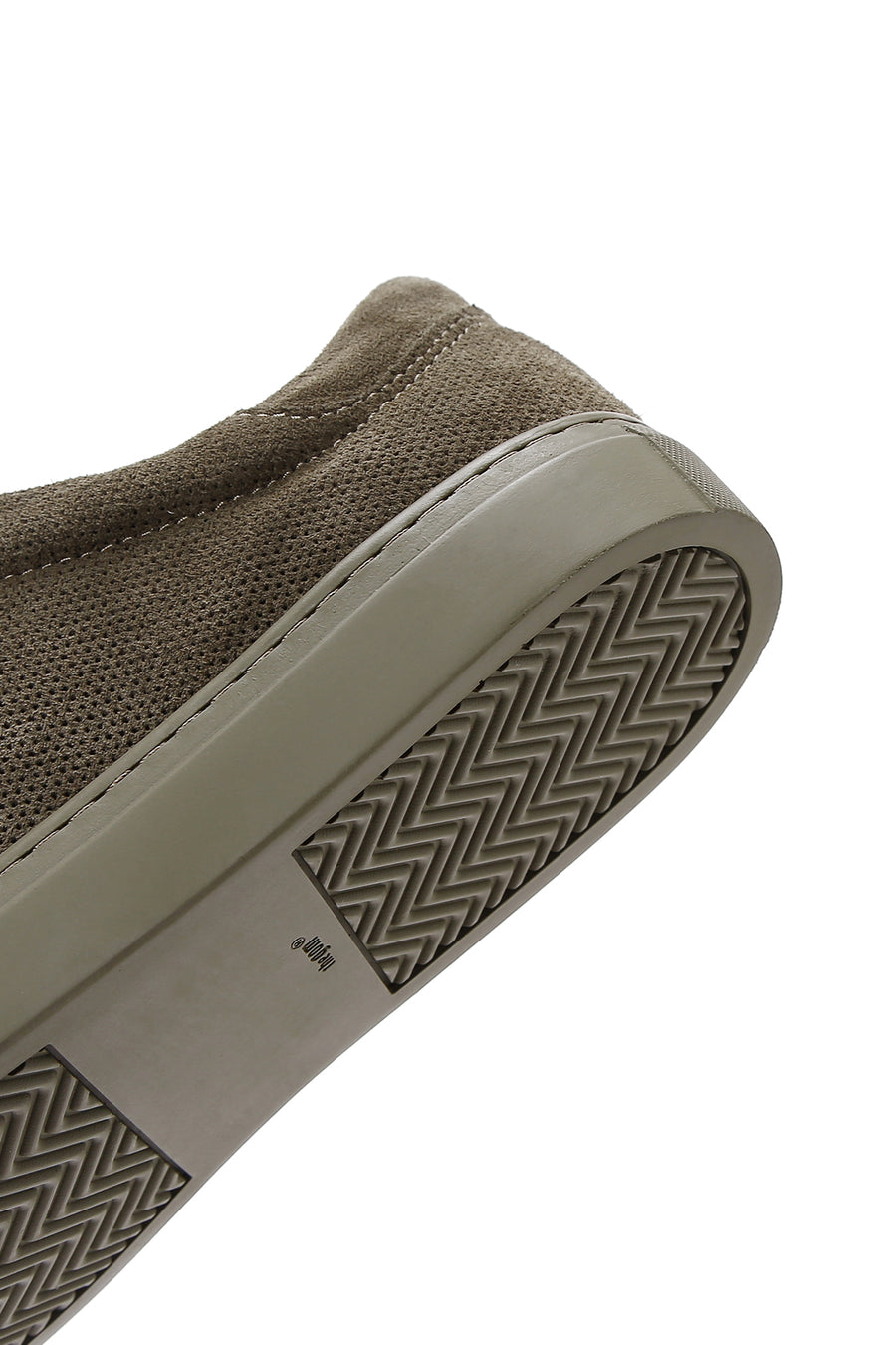 Erkek Haki Süet Deri Sneaker
