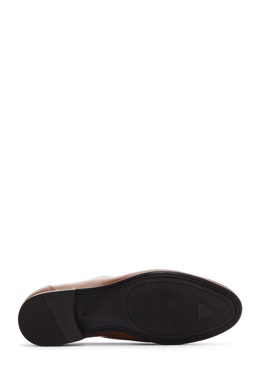 Men's Brown Leather Tasseled Classic Loafer