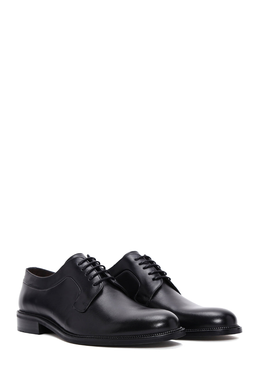 Men's Black Leather Classic Shoes