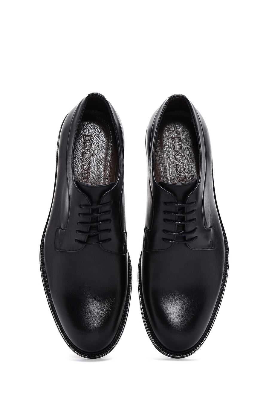 Men's Black Leather Classic Shoes